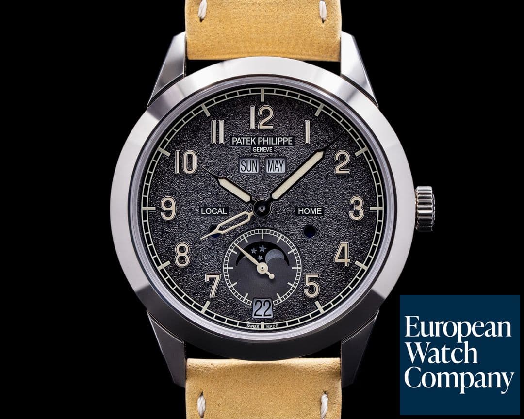 Image of Patek Philippe Calatrava Annual Calendar Travel Time  5326G White Gold NEW MODEL 2022