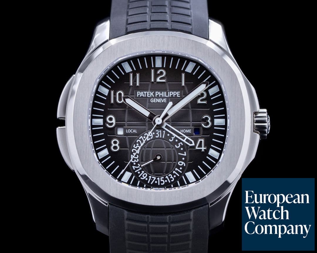 Image of Patek Philippe Aquanaut 5164A Travel Time SS / Rubber 