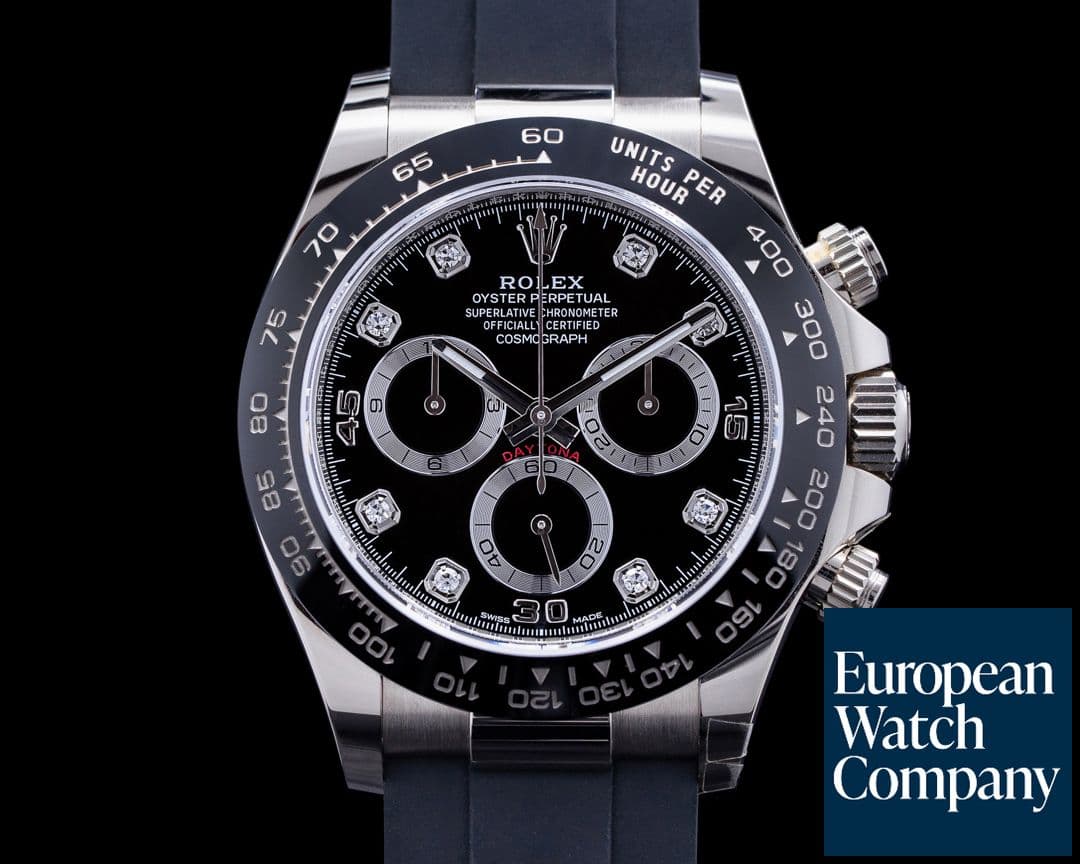 Image of Rolex Daytona 116519 18K Ceramic Black Diamond Dial 2022