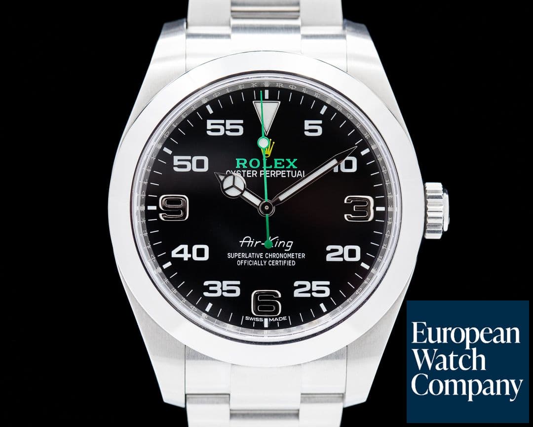 Image of Rolex Air King 116900 Black Dial SS
