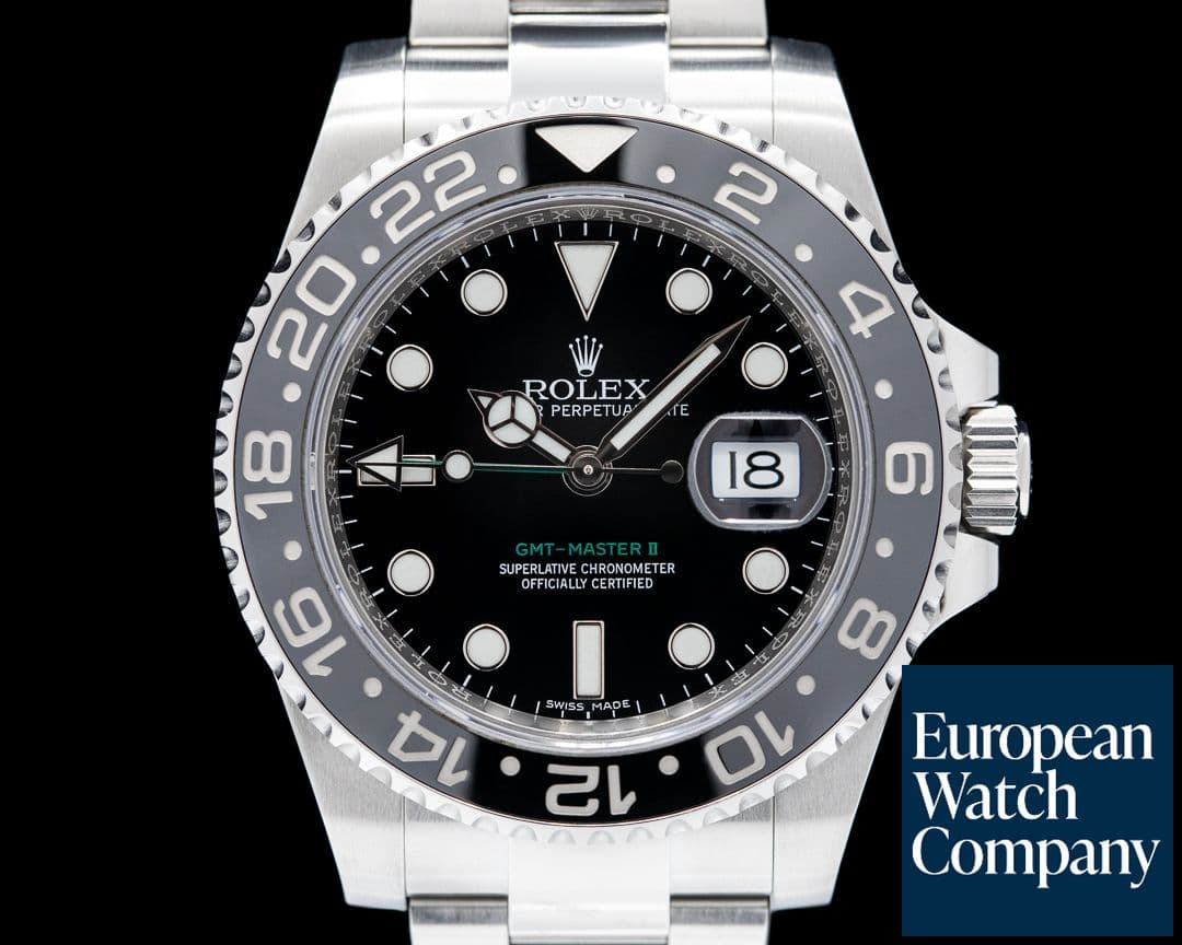 Image of Rolex GMT Master II 116710LN Ceramic SS 