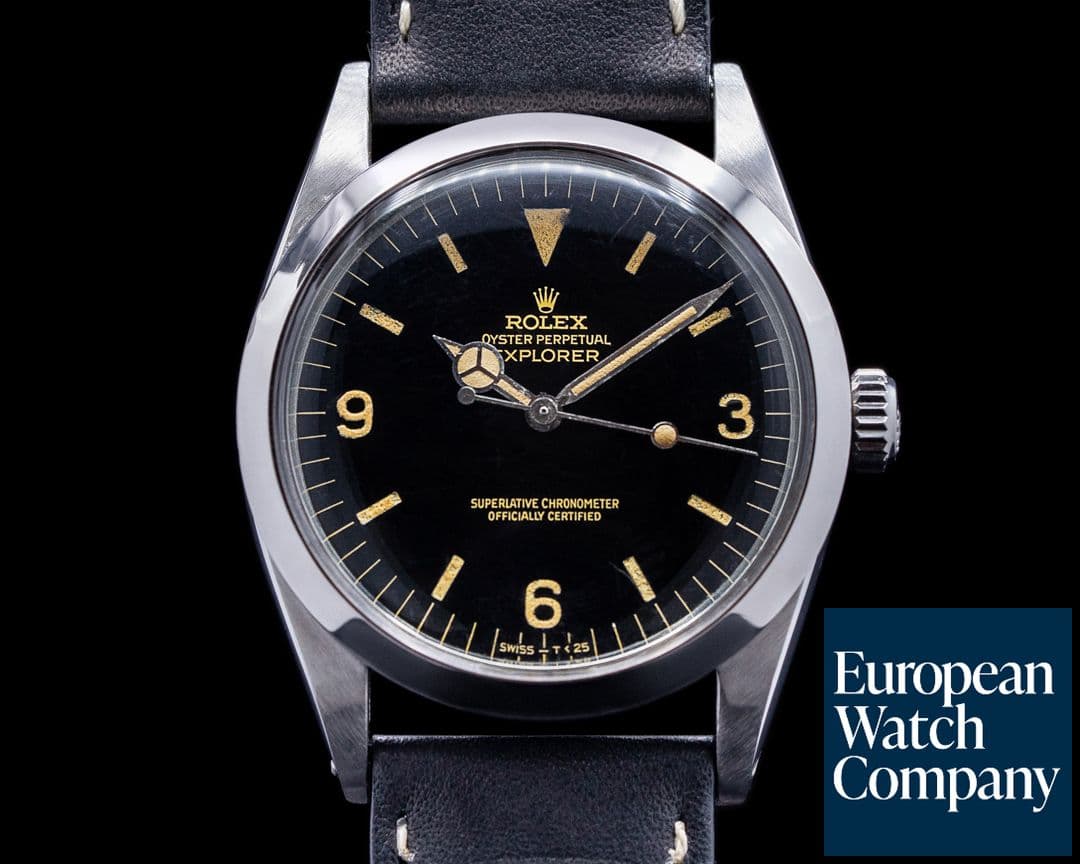 Image of Rolex Vintage Explorer 1016 I c. 1964 GILT DIAL