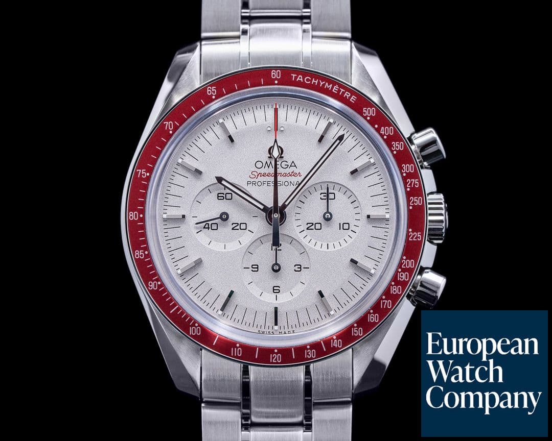 Image of Omega Speedmaster Professional "Tokyo 2020" Limited Edition Red Bezel 