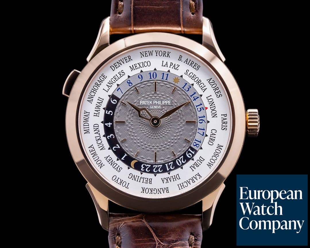 Image of Patek Philippe World Time 5230R 18k Rose Gold DISCONTINUED 2021