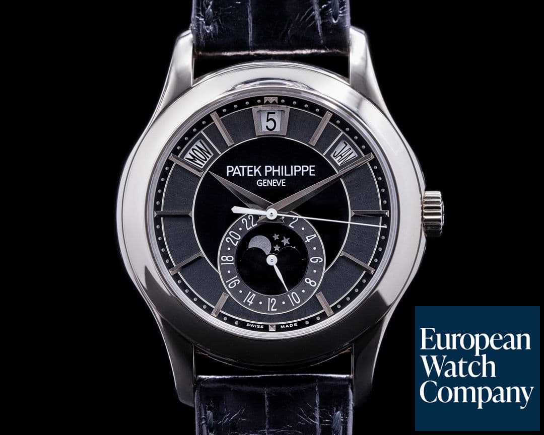 Image of Patek Philippe Annual Calendar Grey Dial 5205G 18K White Gold