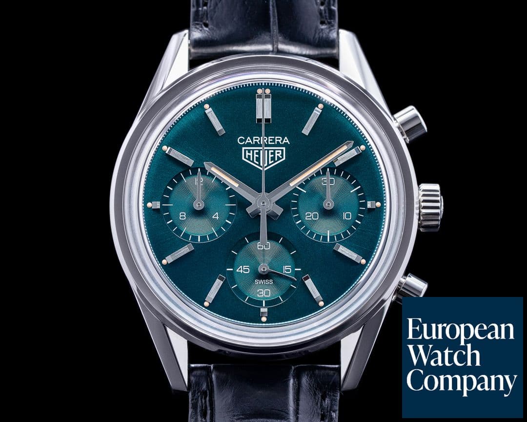 Image of TAG Heuer Carrera Chronograph Green Dial LIMITED EDITION