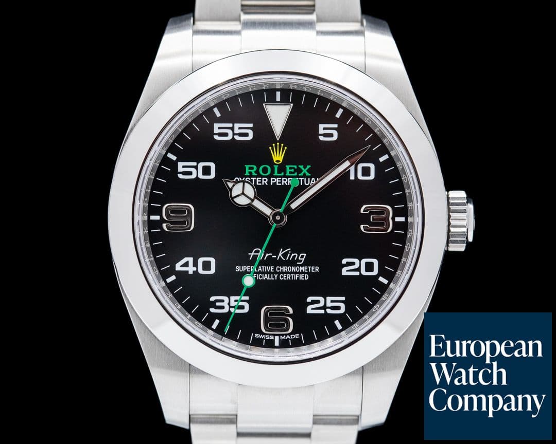 Image of Rolex Air King 116900 Black Dial SS