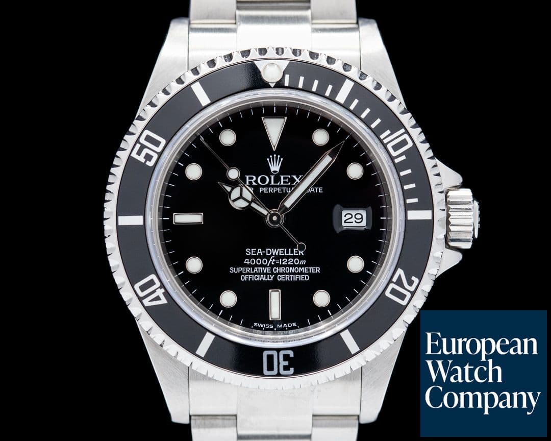 Image of Rolex Sea Dweller 16600 SS Sharp