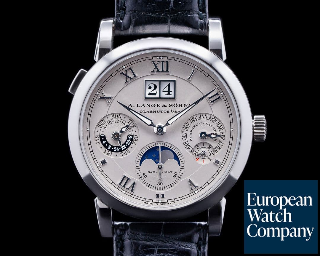 Image of A. Lange and Sohne Langematik Perpetual Platinum 310.025 FULL SET