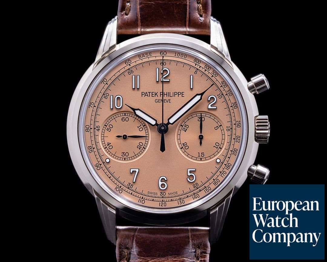 Image of Patek Philippe Chronograph 5172G Salmon 18K White Gold NEW MODEL 2022