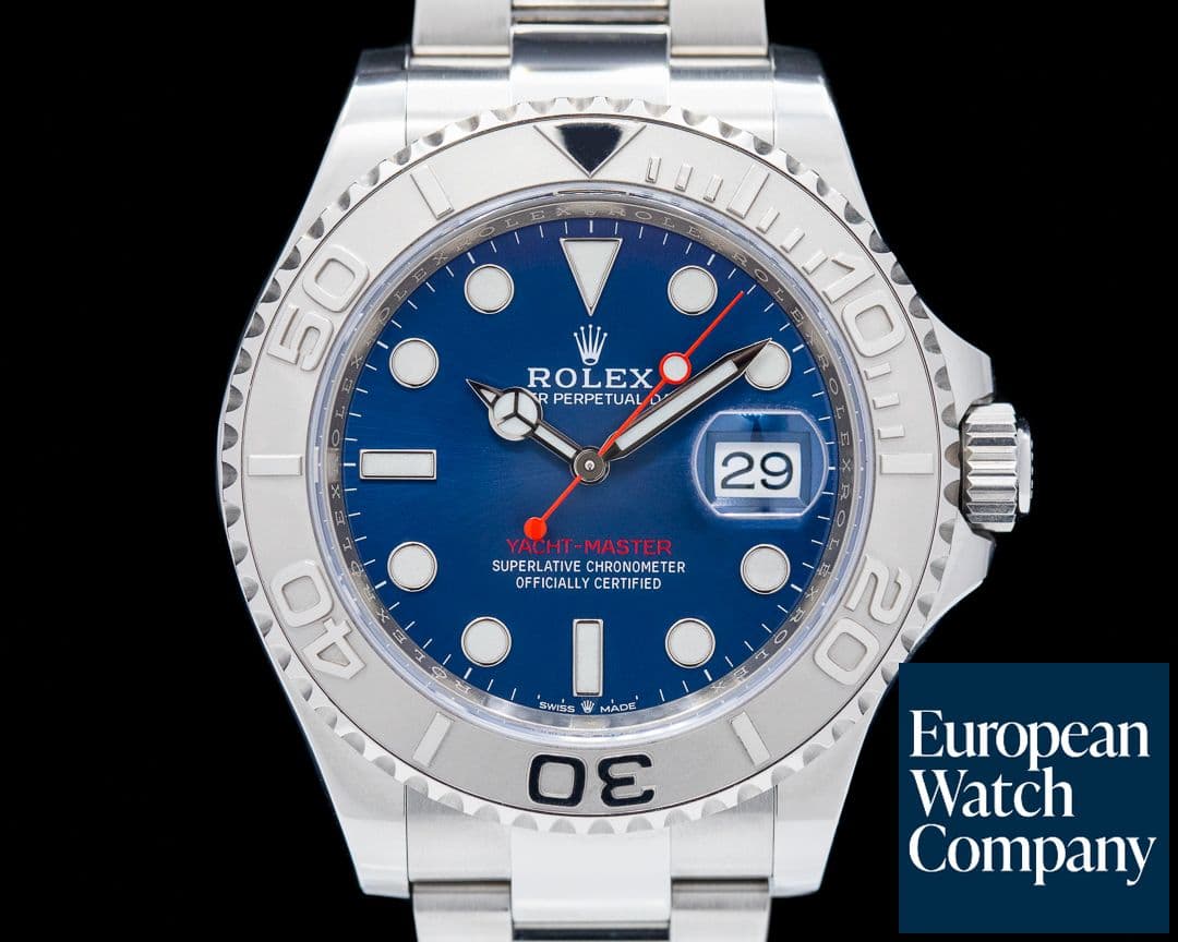 Image of Rolex Yacht Master 126622 SS Blue Dial / Platinum Bezel 2020