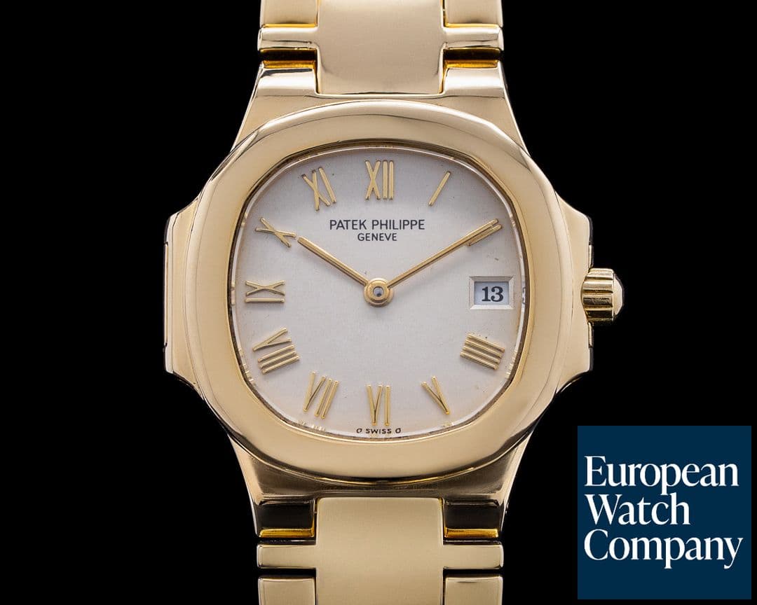 Image of Patek Philippe Nautilus Ladies White Dial 18K Yellow Gold