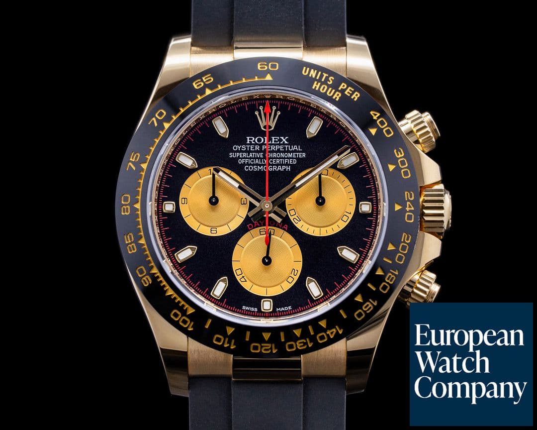 Image of Rolex Daytona 116518LN Black Dial 18K Yellow Gold