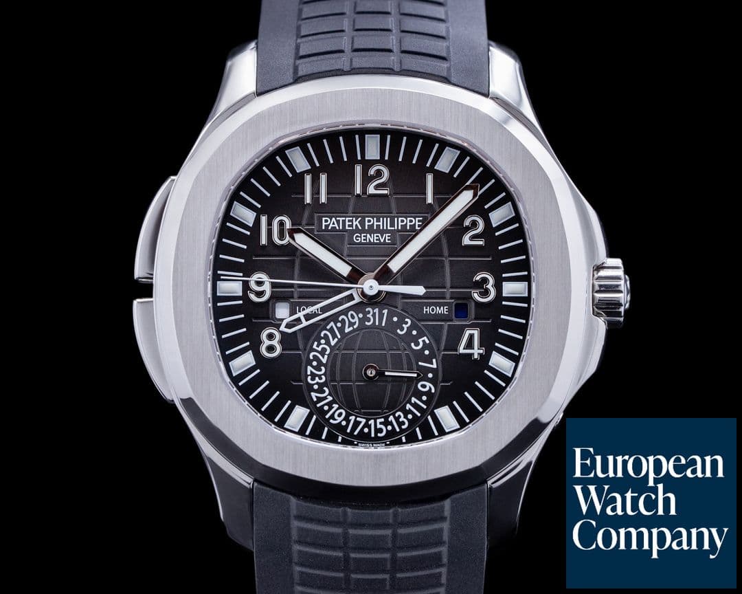 Image of Patek Philippe Aquanaut 5164A Travel Time SS / Rubber UNWORN