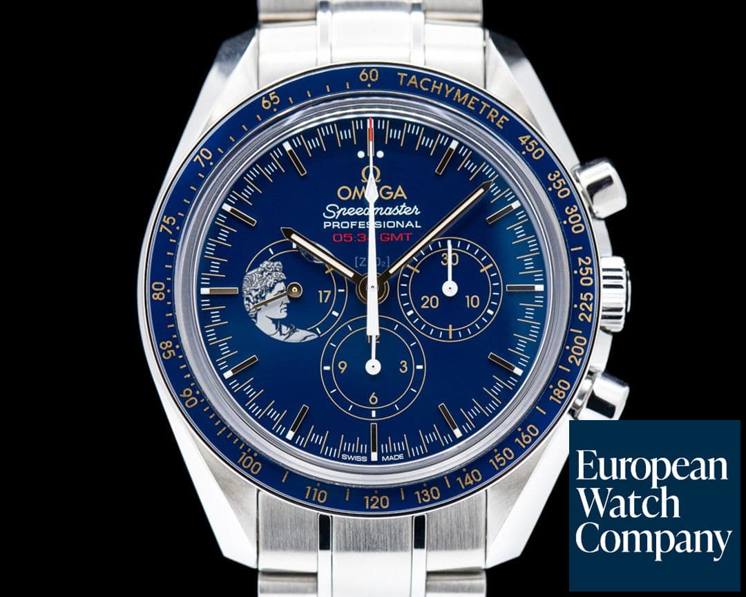 Image of Omega Speedmaster Apollo XVII "Tribute To Gene Cernan" 45th Anniversary 