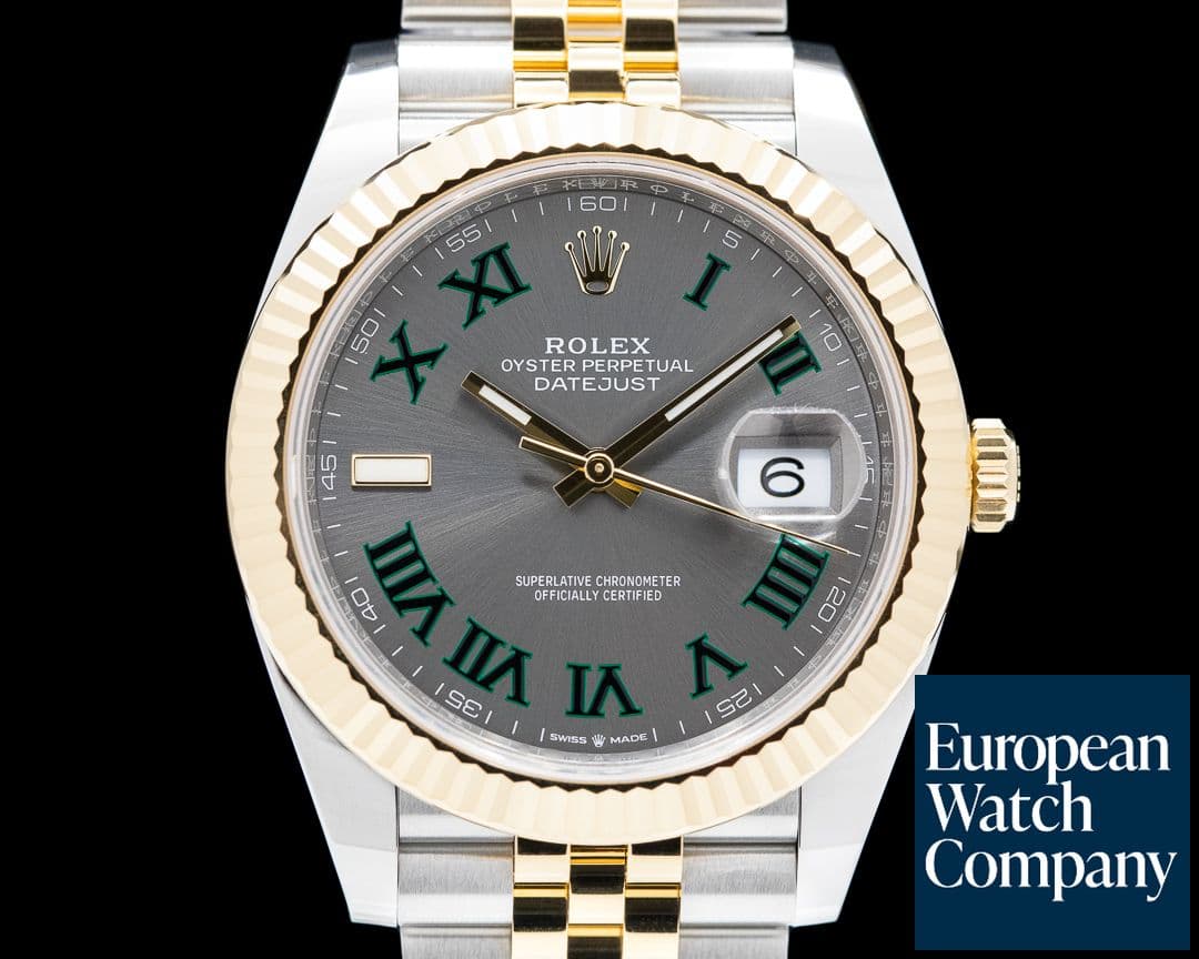 Image of Rolex Datejust II 126333 "Wimbledon" Dial 18K / SS 41MM 2021