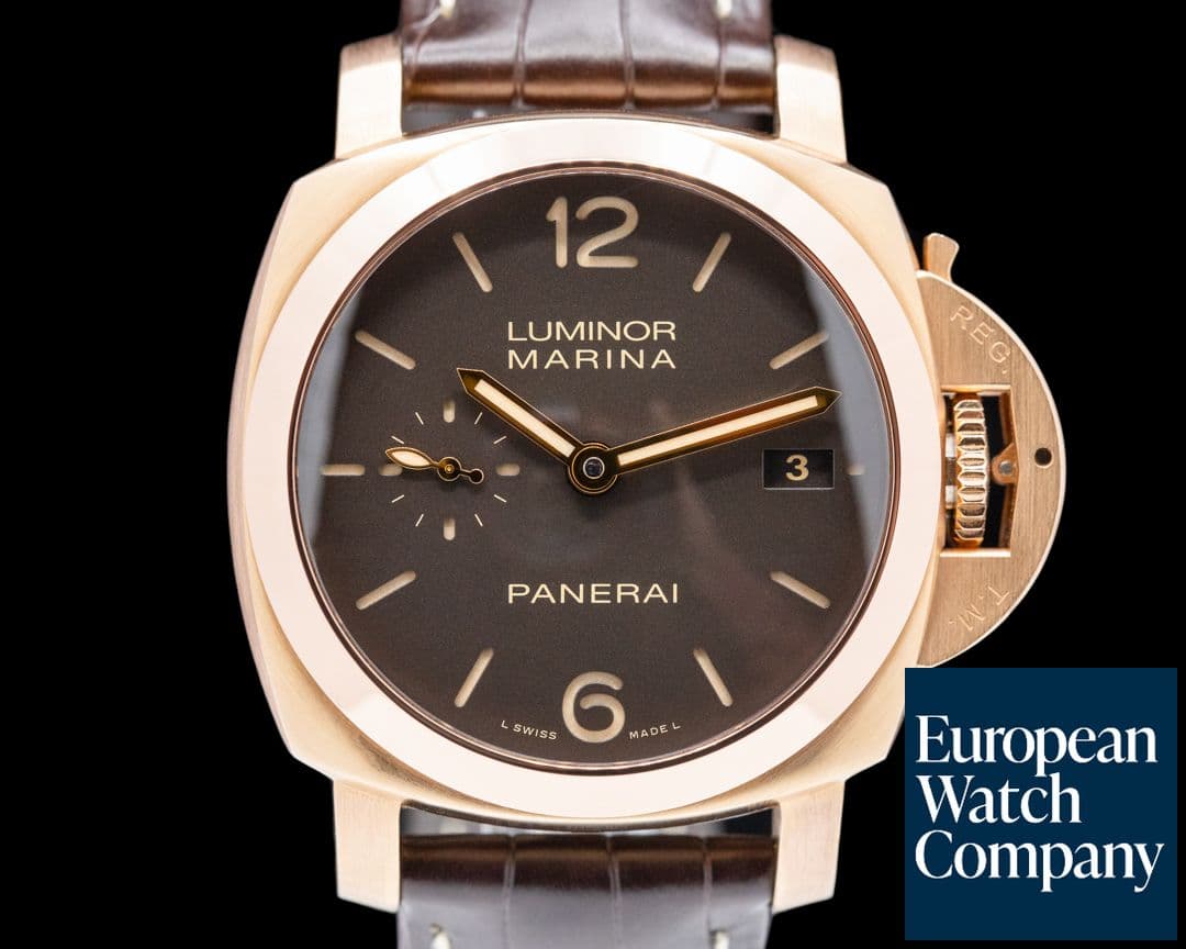 Image of Panerai Luminor Marina 1950 3 Days Automatic 18K Rose Gold