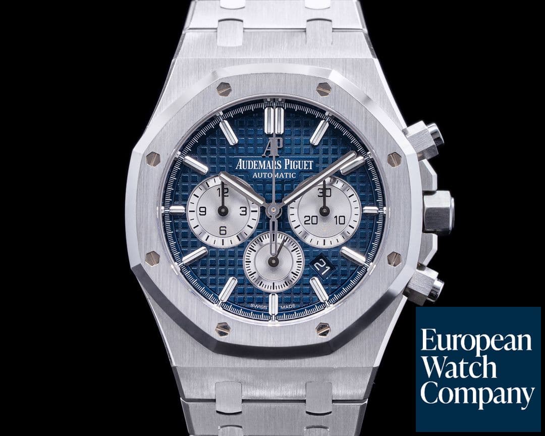 Image of Audemars Piguet Royal Oak 26331ST Chronograph Blue Dial SS 41MM 
