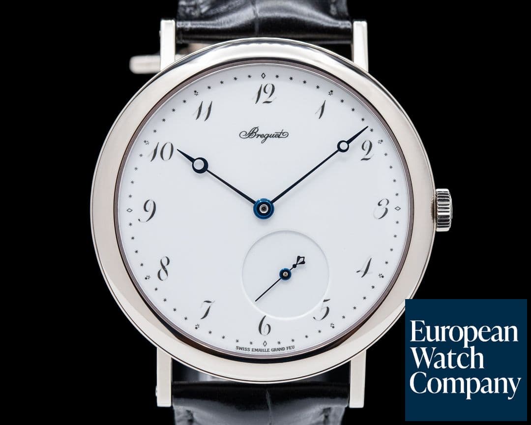 Image of Breguet Classique 5140 18K White Gold Enamel Dial 