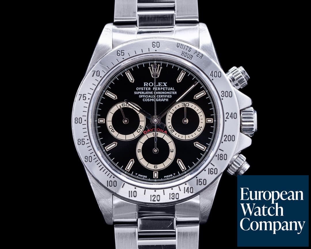 Image of Rolex Daytona SS Black Dial Zenith U Series