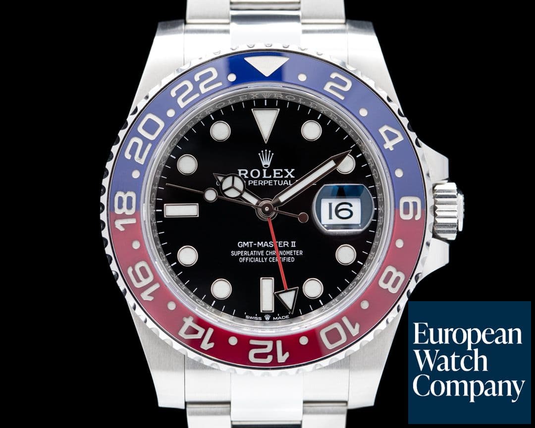 Image of Rolex GMT Master II Ceramic 126710 "Pepsi" SS / Oyster 2021