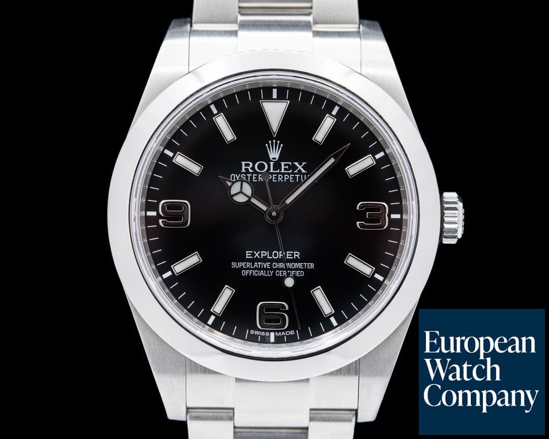 Image of Rolex Explorer I 214270 39MM Mark 1 dial