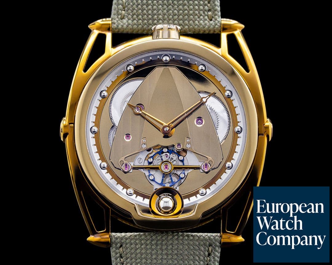 Image of De Bethune DB28 Yellow Tones Titanium FULL SET UNWORN