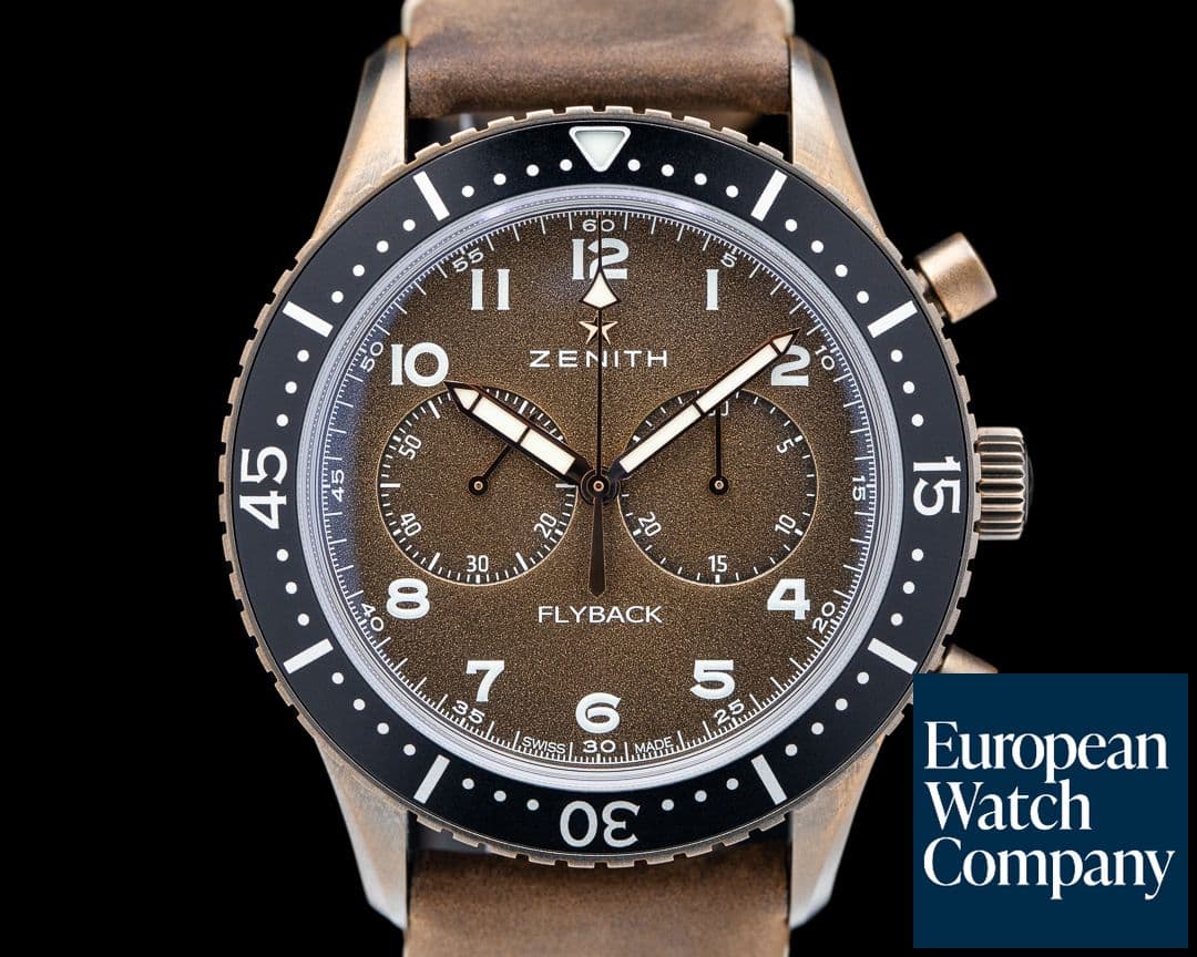 Image of Zenith Pilot Cronometro Tipo CP-2 Flyback Bronze