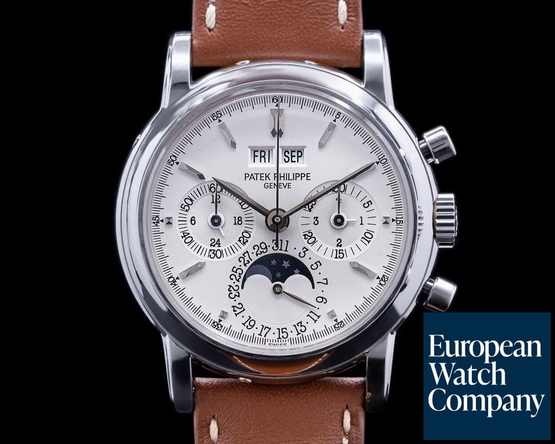 Image of Patek Philippe Perpetual Calendar 3970EP Chronograph Platinum FULL SET