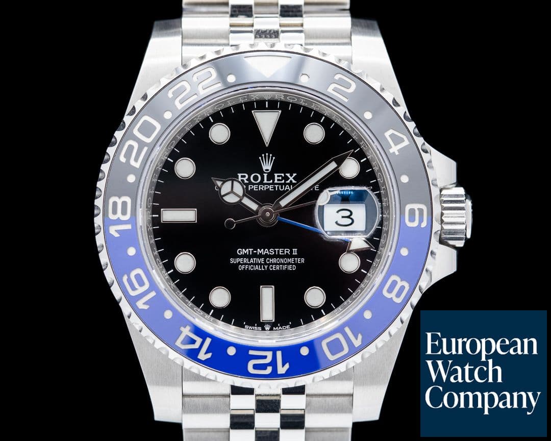 Image of Rolex GMT Master II 126710 Ceramic "Batman" SS 2019