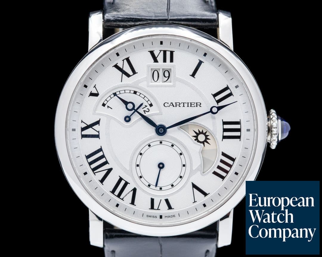 Image of Cartier Rotonde de Cartier Dual Time Day Night SS