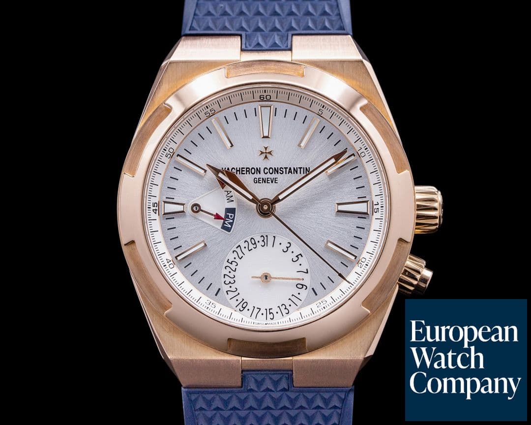 Image of Vacheron Constantin Overseas Dual Time 7900V 18K 5N Silver Dial 