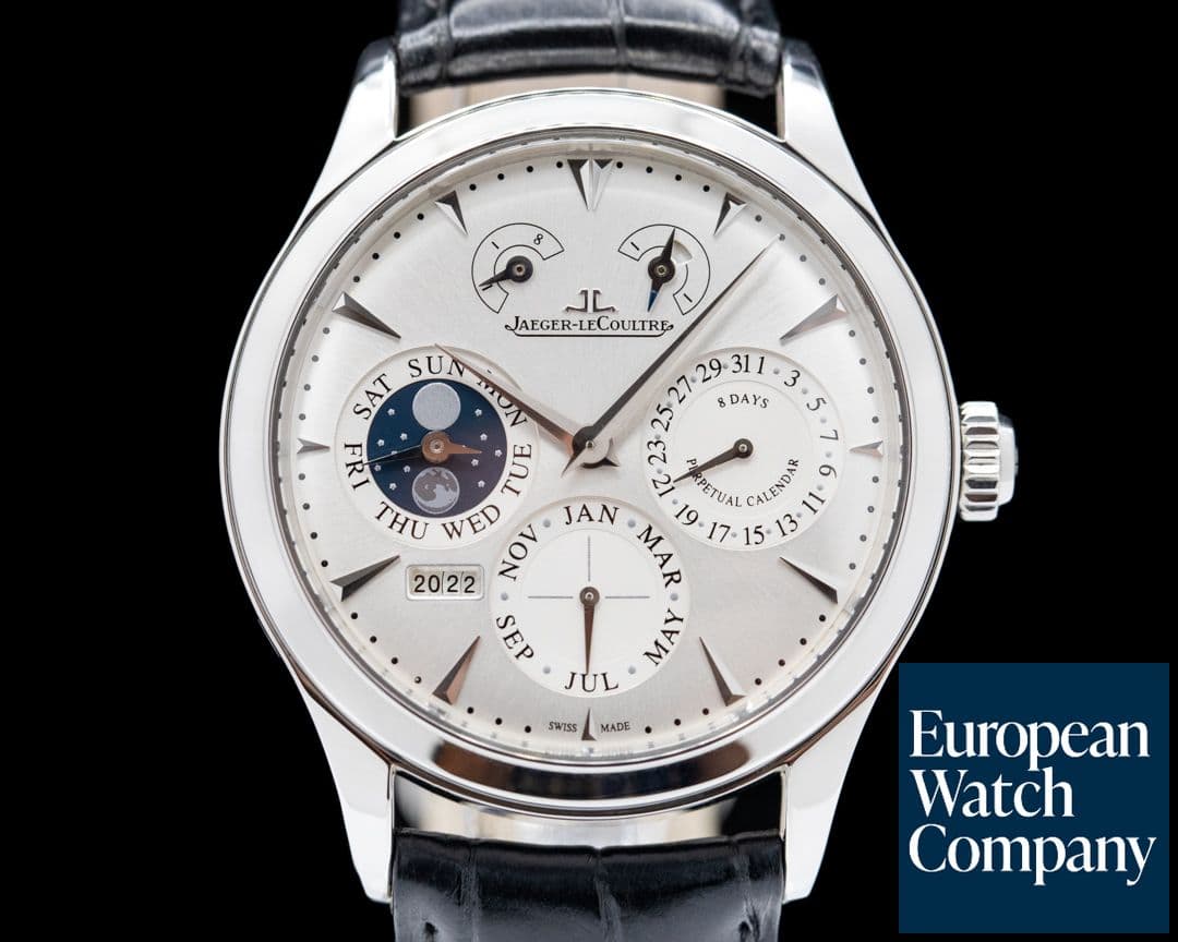 Image of Jaeger LeCoultre Master 8 Days Perpetual Calendar SS 