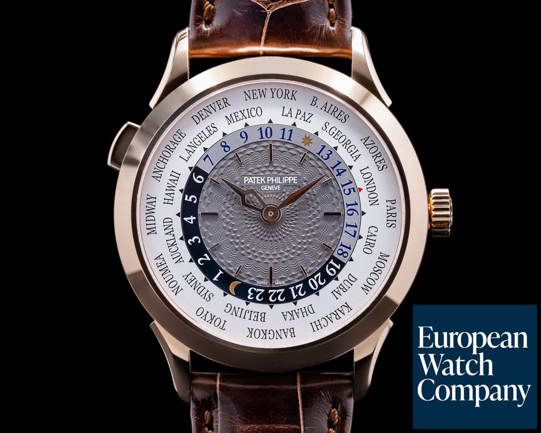 Image of Patek Philippe World Time 5230R 18k Rose Gold UNWORN 2022