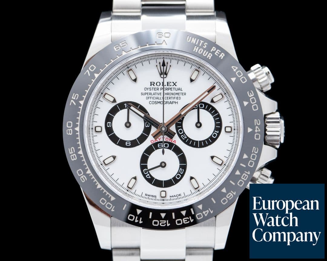 Image of Rolex Daytona 116500 White Dial SS Undated Papers