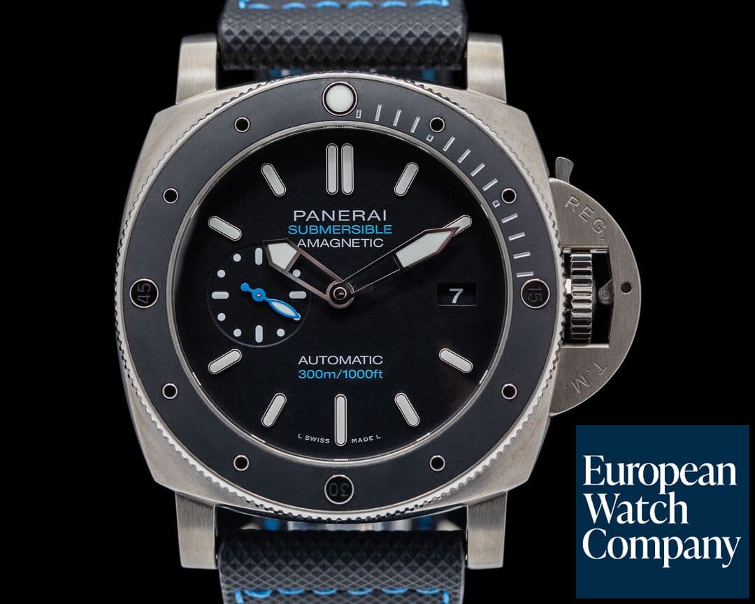 Image of Panerai Luminor Submersible 1950 Amagnetic 3 Days Automatic Titanium 