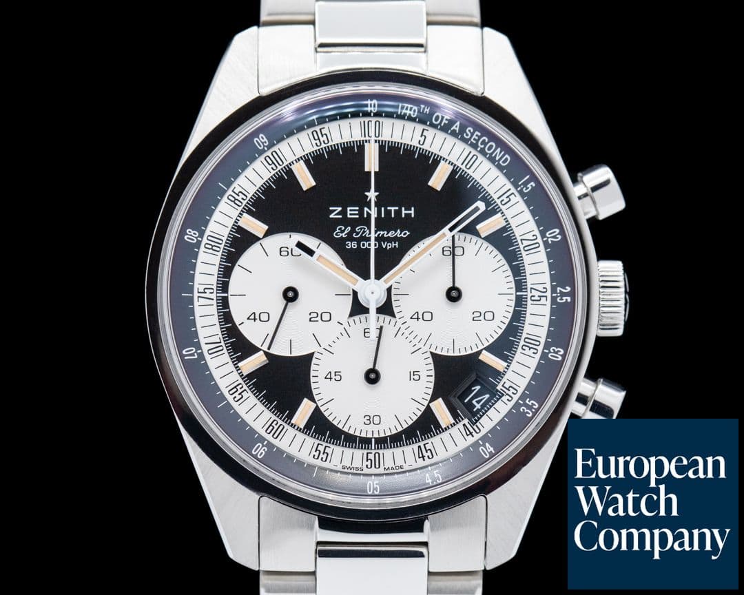 Image of Zenith Chronomaster El Primero Panda Dial SS / Bracelet