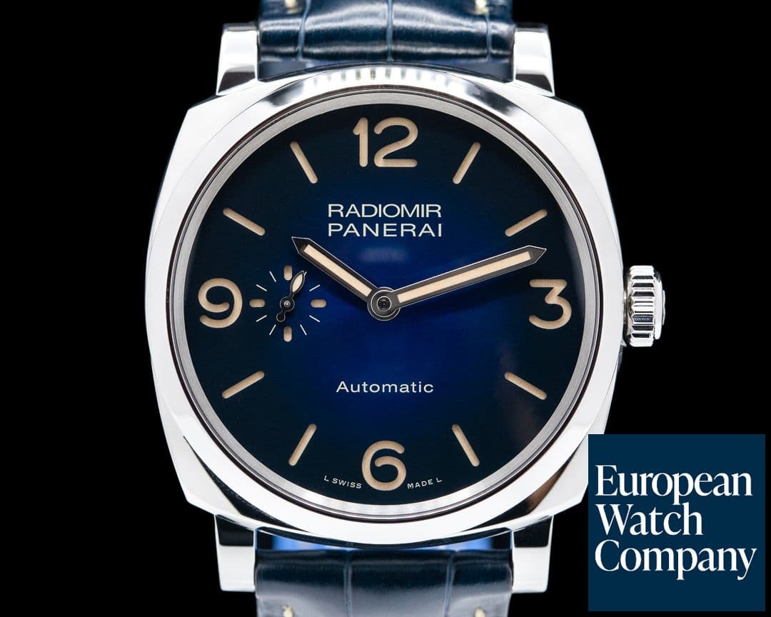 Image of Panerai Radiomir Automatic Blue Fume Dial 42MM