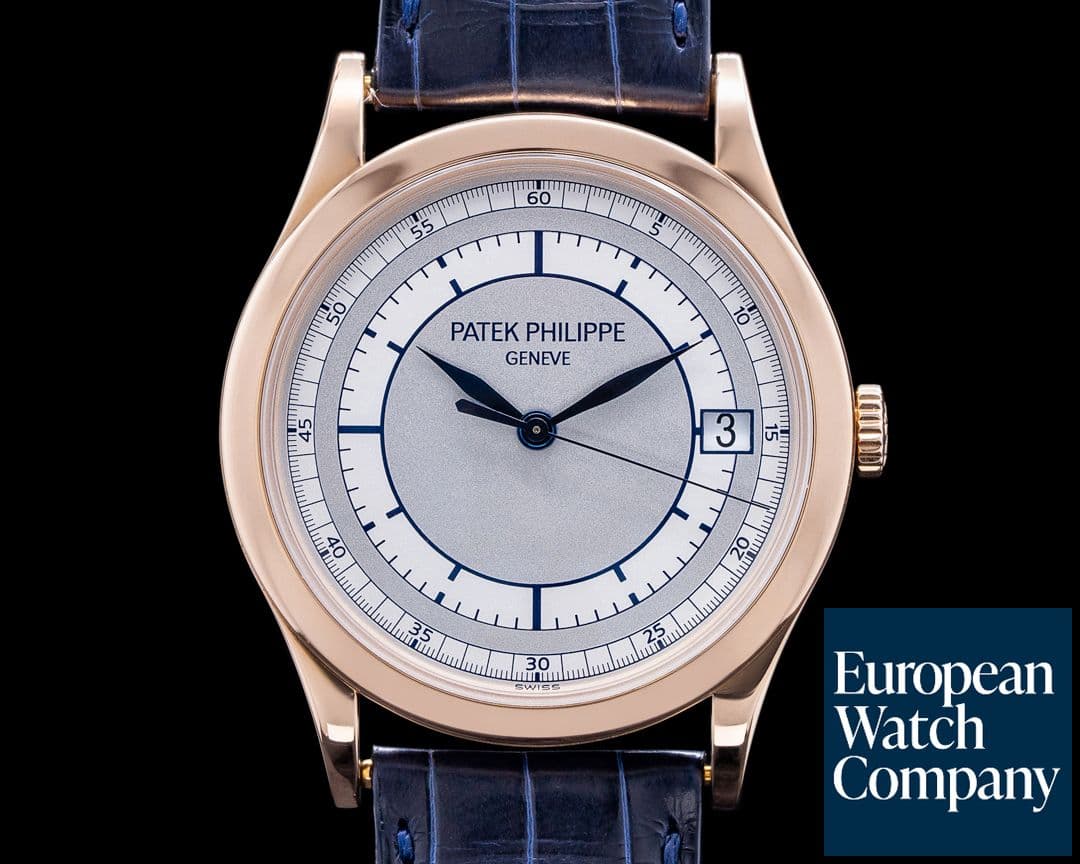 Image of Patek Philippe Calatrava 5296R 18K Rose Gold Sector Dial
