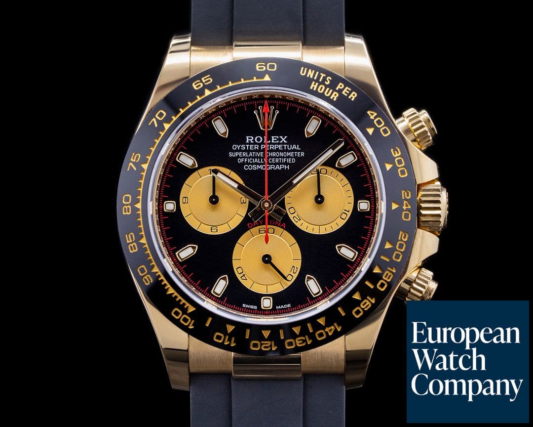 Image of Rolex Daytona 116518LN Black Dial 18K Yellow Gold