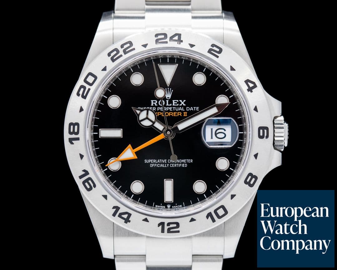 Image of Rolex Explorer II Black Dial SS 2021