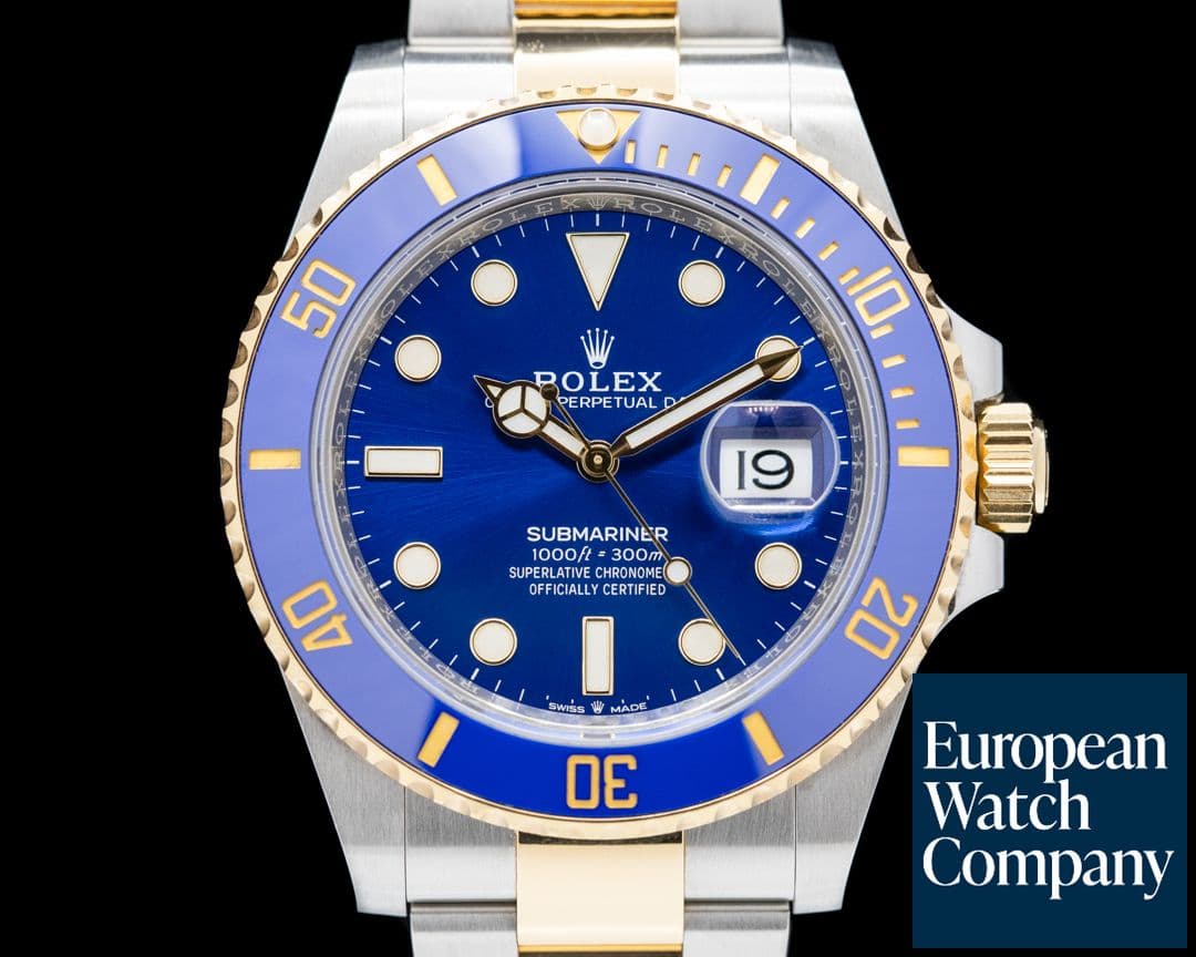 Image of Rolex Submariner 41MM 126613LB Ceramic Blue Dial 18K / SS