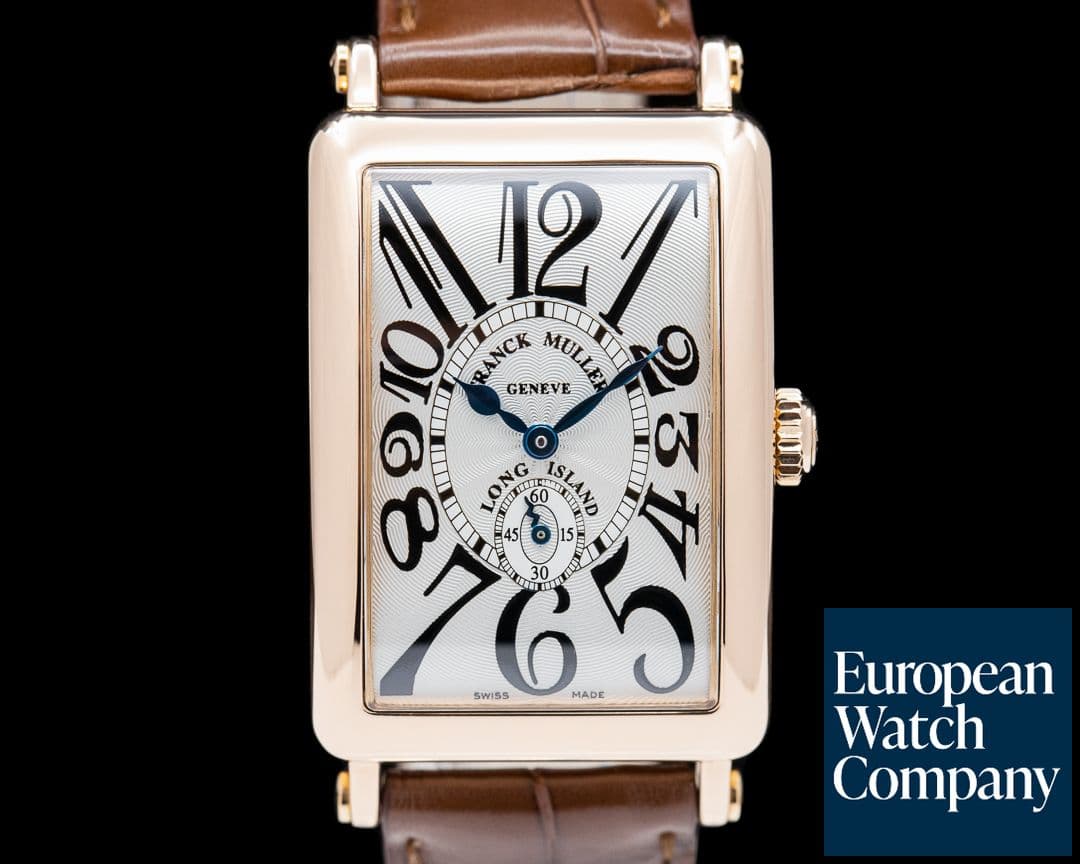 Image of Franck Muller Long Island Rose Gold with Rose Gold Tang Buckle
