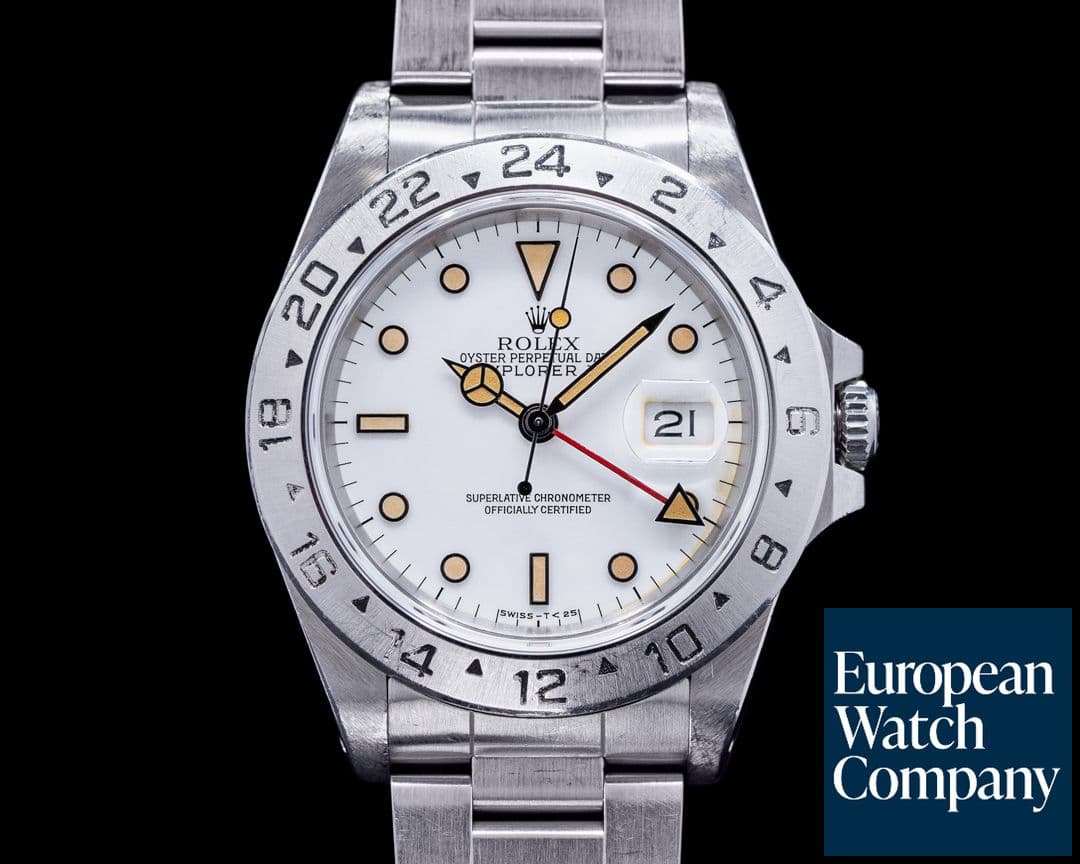 Image of Rolex Explorer II Polar 16570 "Pumpkin" 