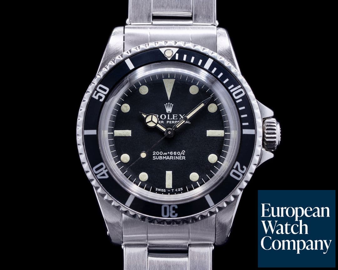 Image of Rolex Vintage Submariner 5513 "Meters First" Circa 1967 Rivet Bracelet