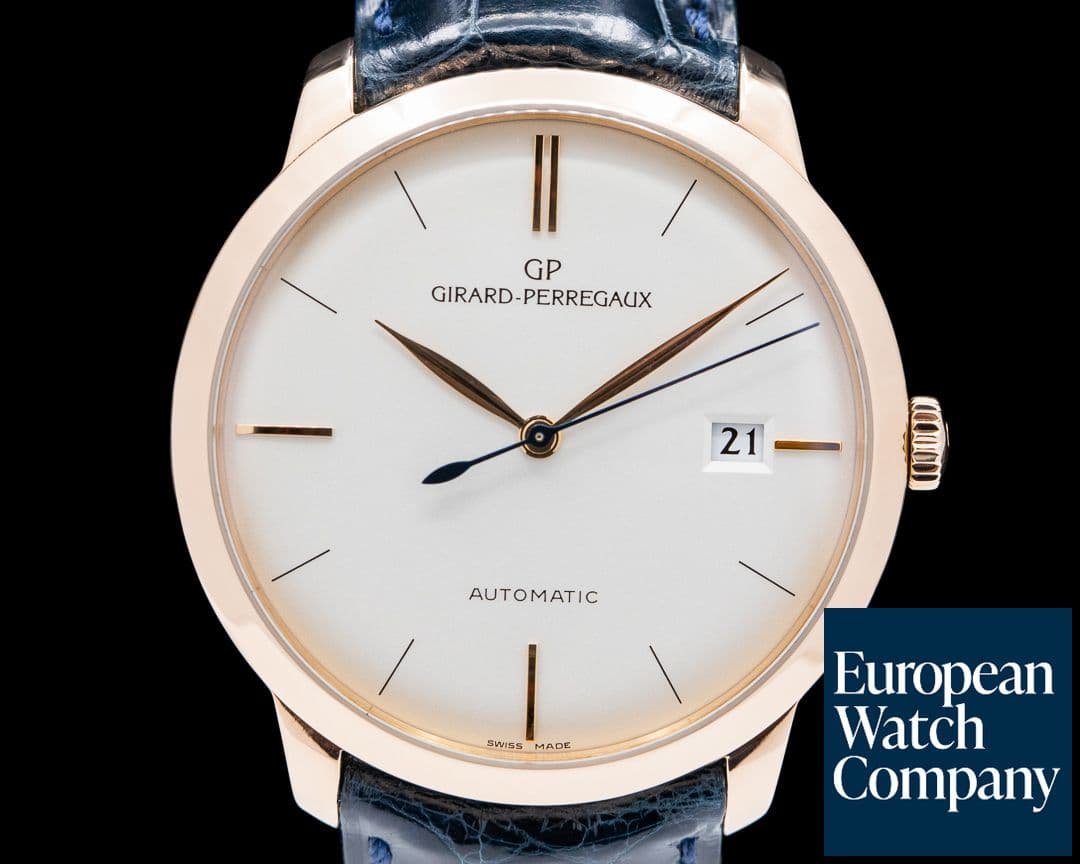 Image of Girard Perregaux 1966 Classique Elegance 18K Rose Gold