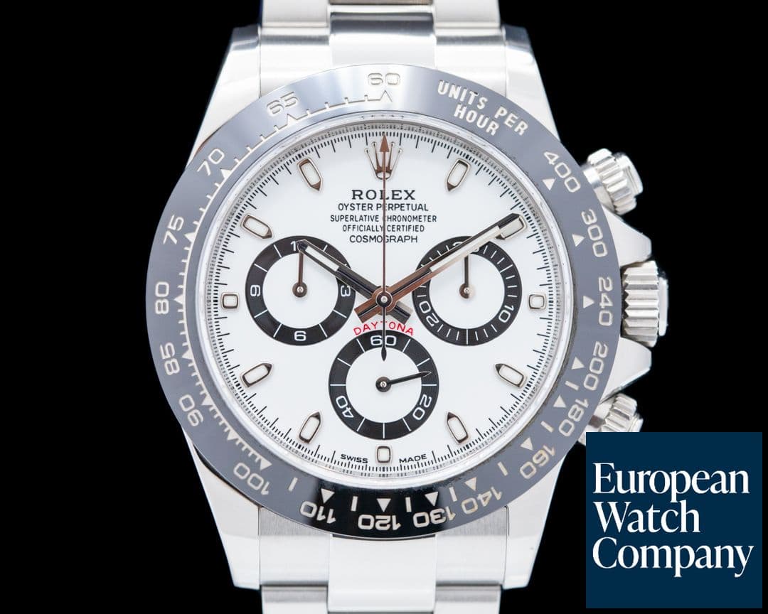 Image of Rolex Daytona 116500LN Ceramic Bezel SS / White Dial 