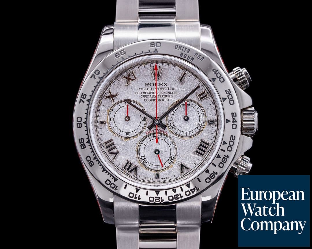 Image of Rolex Daytona 116509 Meteorite Dial 18K White Gold 