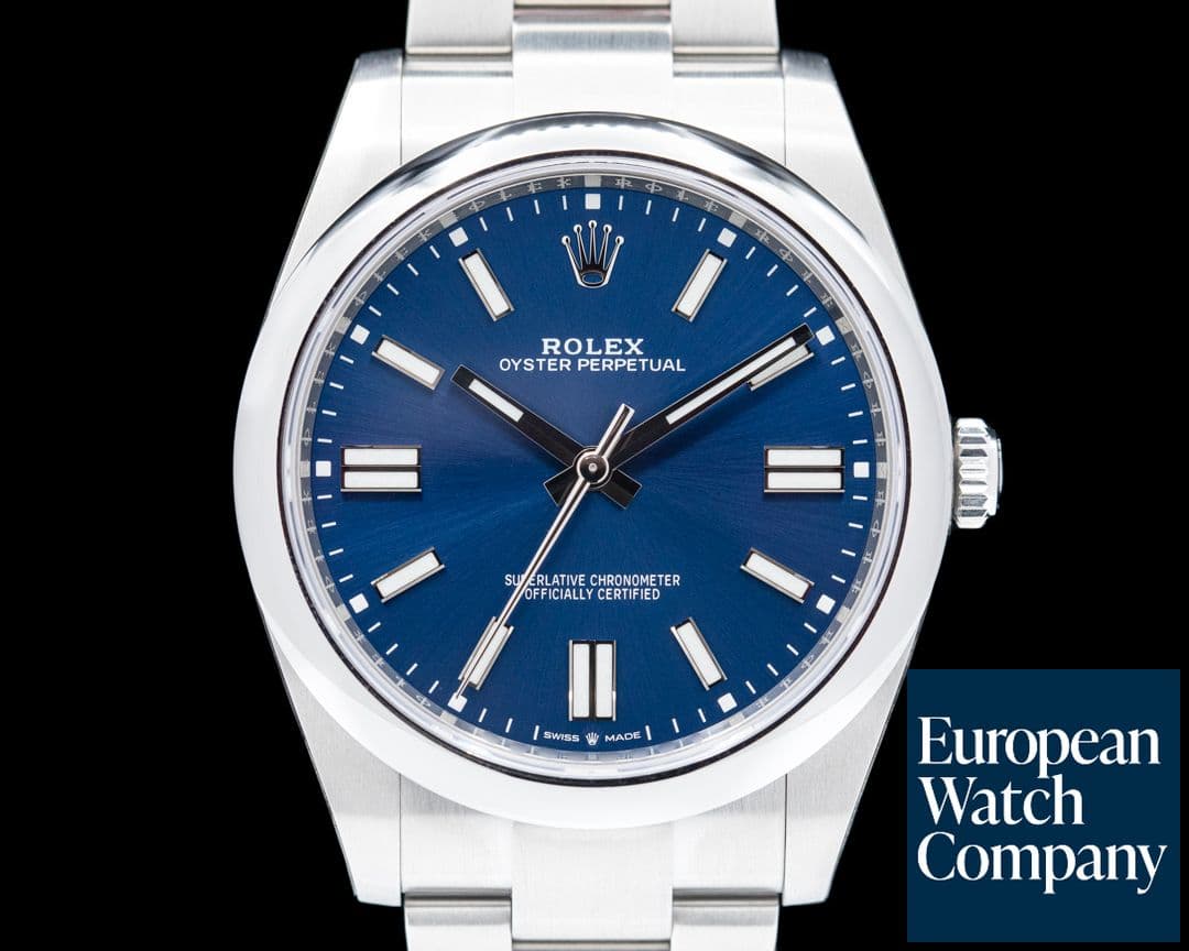 Image of Rolex Oyster Perpetual 124300 41mm SS / Blue Dial 2022 UNWORN