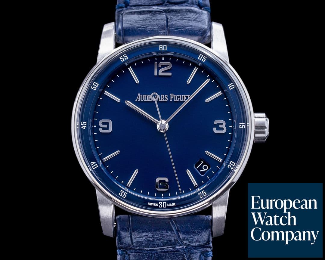 Image of Audemars Piguet Code 11:59 Automatic 18k White Gold / Blue Dial